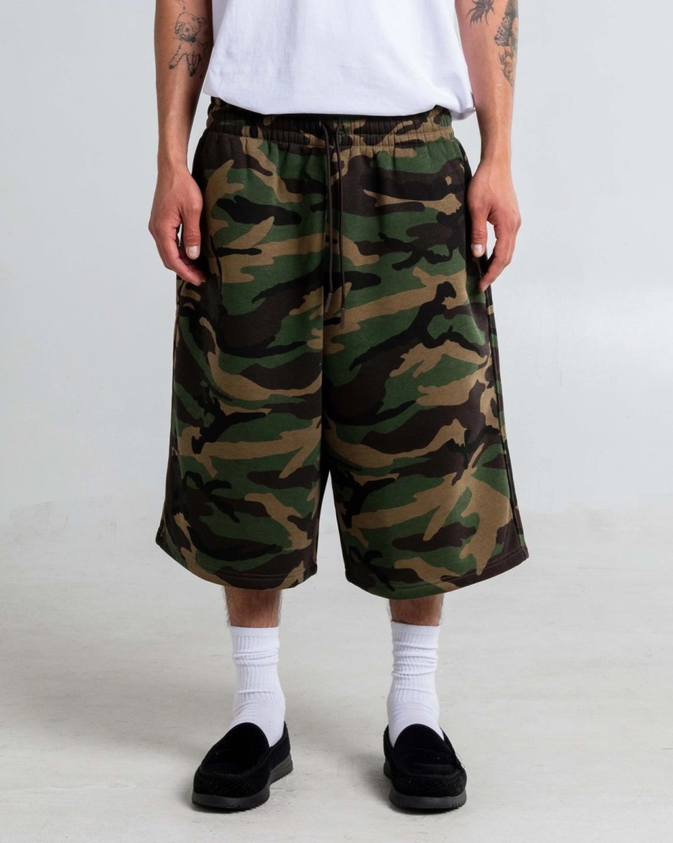 画像7: Shaka Wear Baggy Fleece Shorts - Camo / シャカウェア バギー フリースショーツ (7)