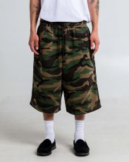 画像7: Shaka Wear Baggy Fleece Shorts - Camo / シャカウェア バギー フリースショーツ (7)
