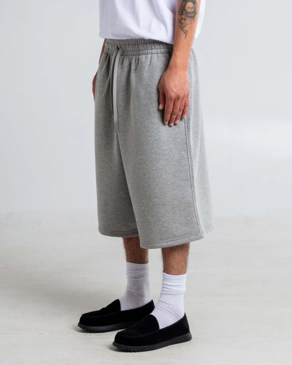画像8: Shaka Wear Baggy Fleece Shorts - Heather Grey / シャカウェア バギー フリースショーツ (8)
