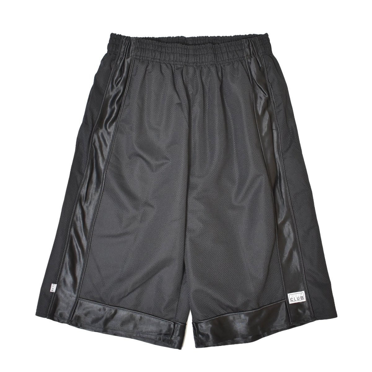 画像1: PRO CLUB Heavyweight Basketball Shorts - BlackｘBlack (1)