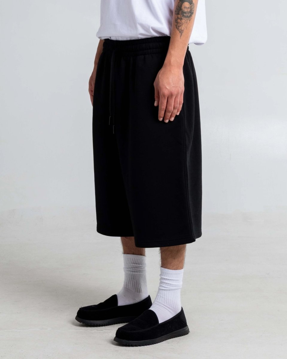 画像9: Shaka Wear Baggy Fleece Shorts - Black / シャカウェア バギー フリースショーツ (9)
