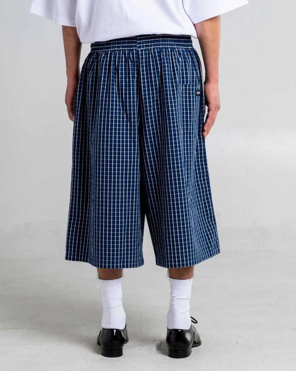 画像9: Shaka Wear Baggy Plaid Shorts - Blue / シャカウェア バギープレイドショーツ (9)