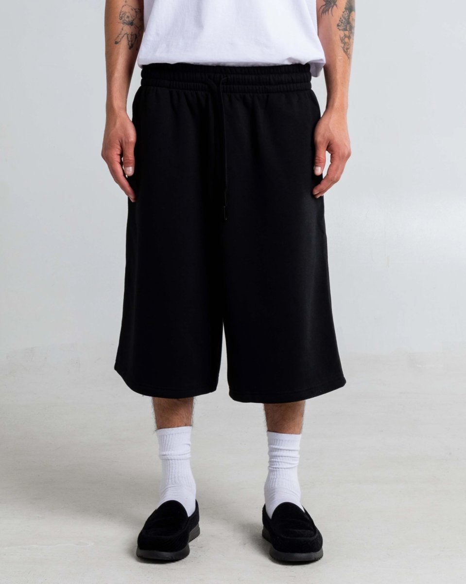 画像7: Shaka Wear Baggy Fleece Shorts - Black / シャカウェア バギー フリースショーツ (7)