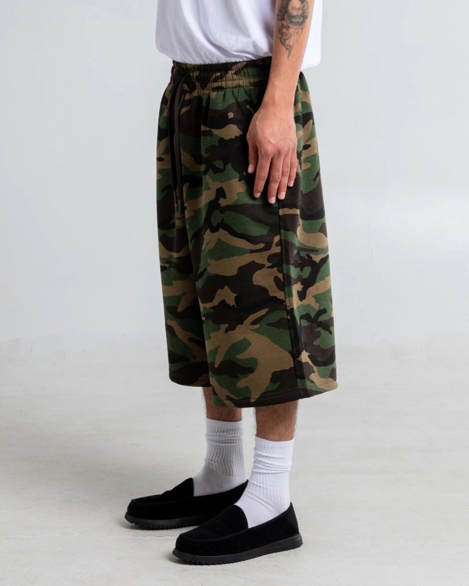画像8: Shaka Wear Baggy Fleece Shorts - Camo / シャカウェア バギー フリースショーツ (8)