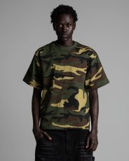 画像4: Shaka Wear 7.5oz Max Heavyweight Cropped Tee - Camo / シャカウェア ヘビーウェイト クロップド Tシャツ (4)