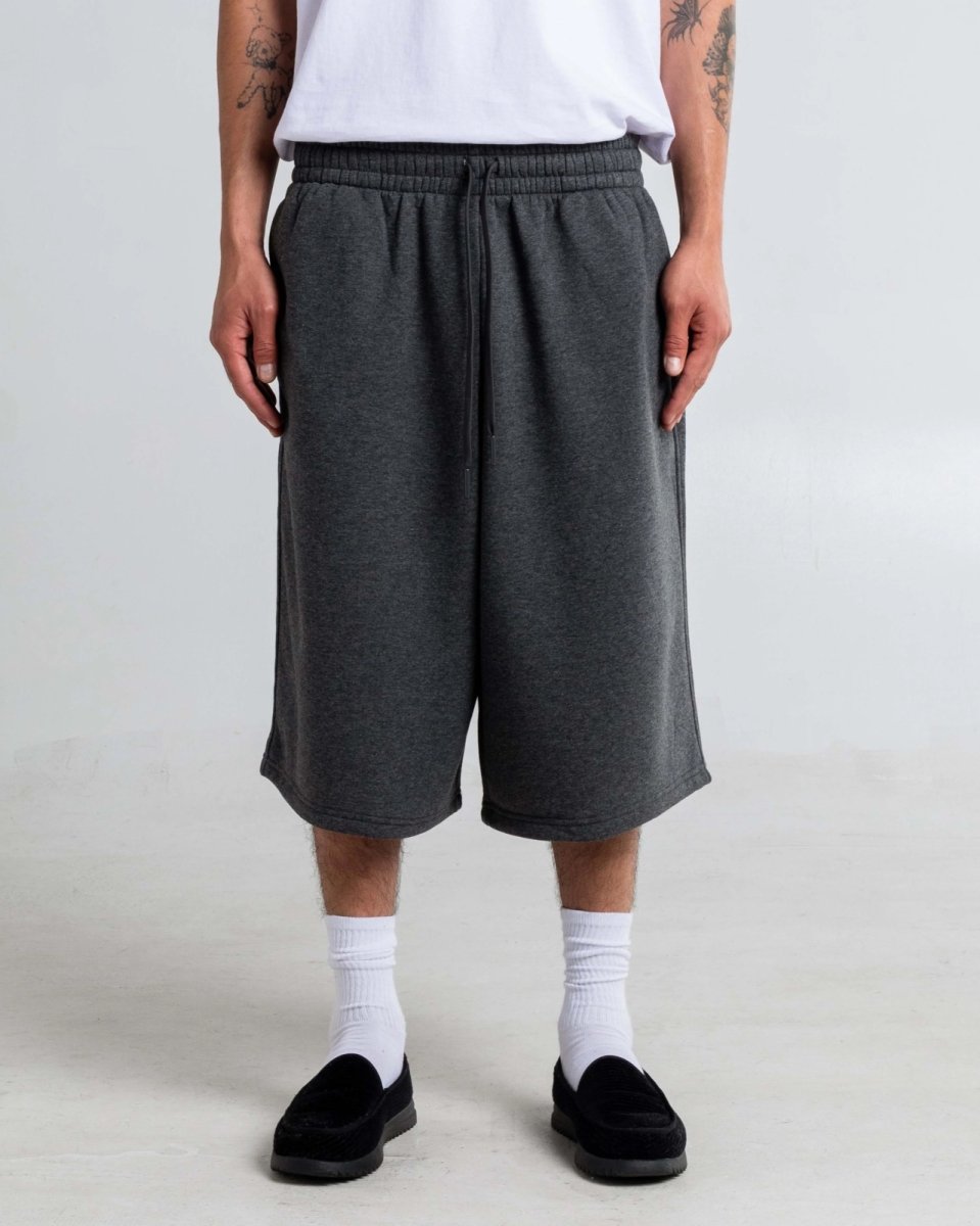 画像6: Shaka Wear Baggy Fleece Shorts - Charcoal Grey / シャカウェア バギー フリースショーツ (6)