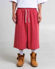 画像6: Shaka Wear Baggy Plaid Shorts - Red / シャカウェア バギープレイドショーツ (6)