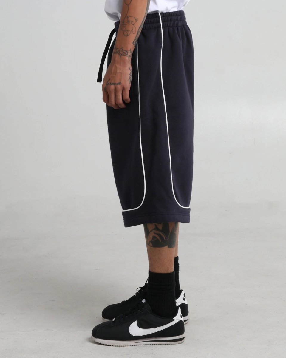 画像8: Shaka Wear Baggy Fleece Basketball Shorts - Navy / シャカウェア バギーフリース バスケットボール ショーツ (8)