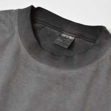 画像2: Cotton Collective 7.5oz Oversized Box S/S Tee - Charcoal Oil Wash / コットンコレクティブ オーバーサイズ ボックス Tシャツ (2)