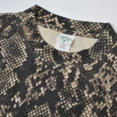 画像2: Cotton Collective 7.5oz Oversized Box S/S Tee - Vintage Rattlesnake / コットンコレクティブ オーバーサイズ ボックス Tシャツ (2)