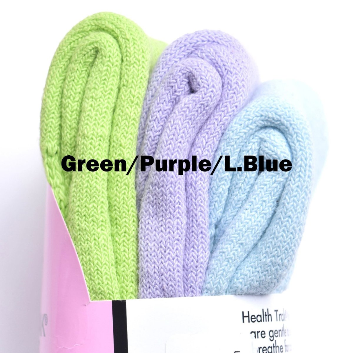 画像6: The Railroad Sock 3pack Pastel Therapeutic Crew Socks (6)