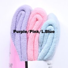 画像7: The Railroad Sock 3pack Pastel Therapeutic Crew Socks (7)