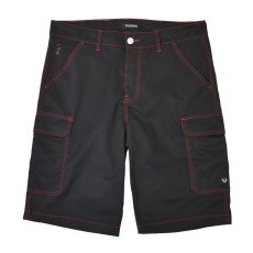 画像1: True Religion Cargo Shorts - BlackｘRed (1)