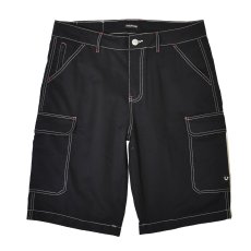 画像1: True Religion Cargo Shorts - BlackｘWhite (1)