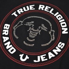画像3: True Religion Crystal Buddha Face Tee - Jet Black (3)