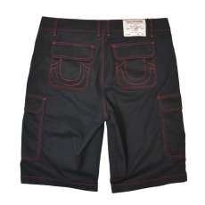 画像2: True Religion Cargo Shorts - BlackｘRed (2)