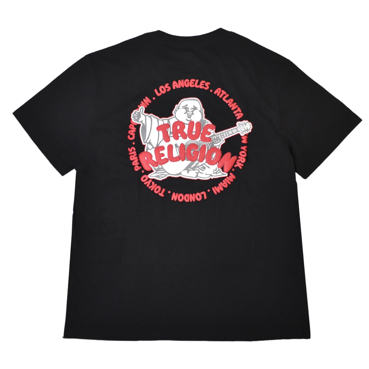 画像1: True Religion Bubble Graffiti Tee - Jet Black (1)