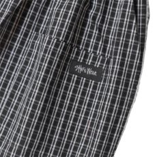 画像4: Shaka Wear Baggy Plaid Shorts - Black / シャカウェア バギープレイドショーツ (4)