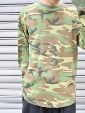 画像7: Cotton Collective 7.0oz Waffle L/S Tee - Vintage Camo / コットンコレクティブ ワッフル サーマル (7)