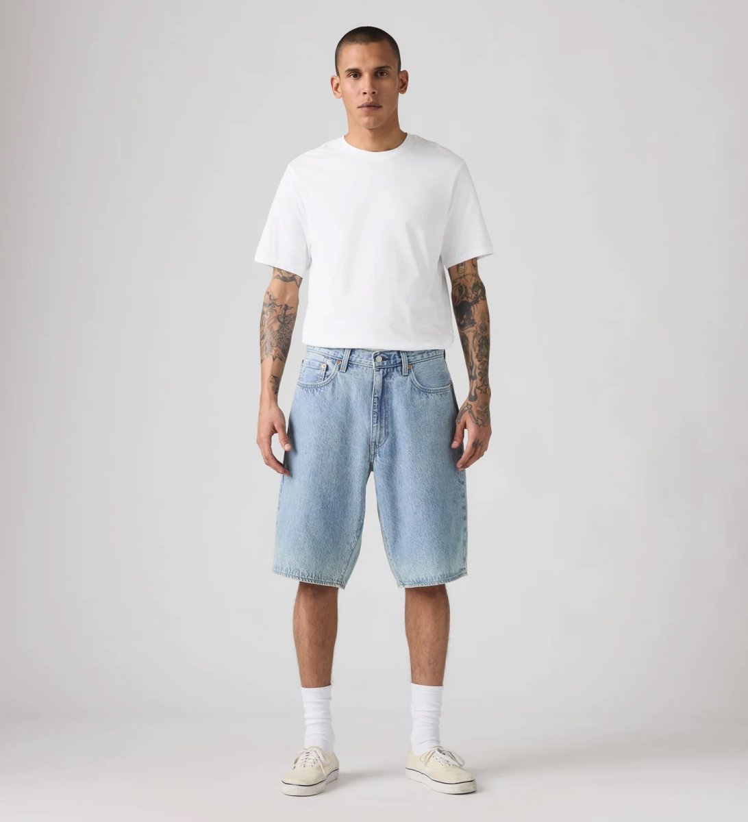 画像10: Levi's 478 Baggy Shorts - Light Indigo / リーバイス 478 バギー ショーツ (10)