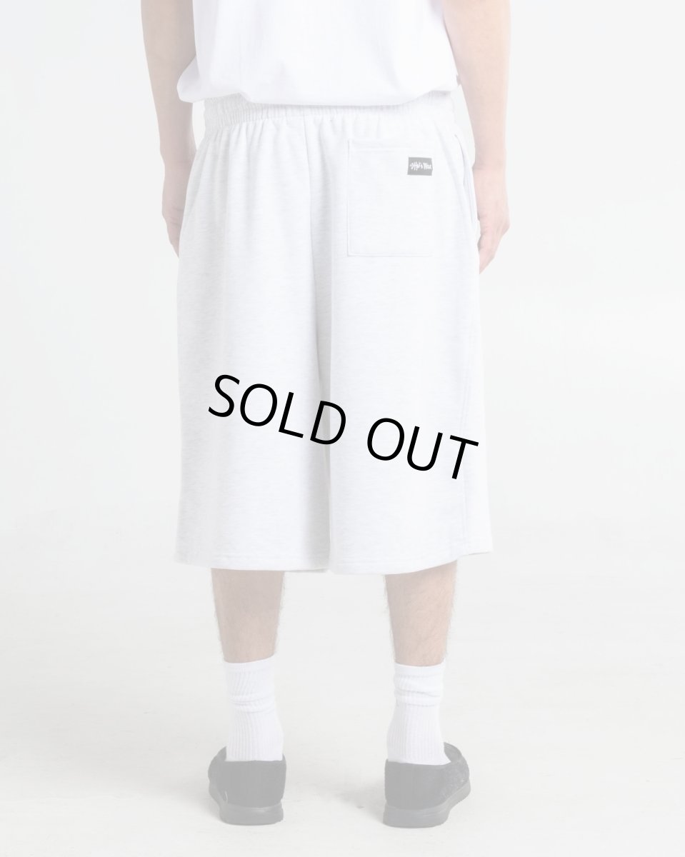 画像8: Shaka Wear Baggy Fleece Shorts - Heather White / シャカウェア バギー フリースショーツ (8)
