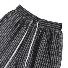 画像3: Shaka Wear Baggy Plaid Shorts - Black / シャカウェア バギープレイドショーツ (3)