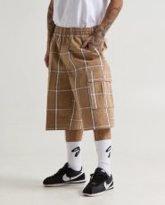 画像8: Shaka Wear 5.6oz Plaid Shorts - Khaki / シャカウェア プレイドショーツ (8)