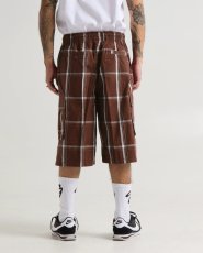 画像9: Shaka Wear 5.6oz Plaid Shorts - Brown / シャカウェア プレイドショーツ (9)