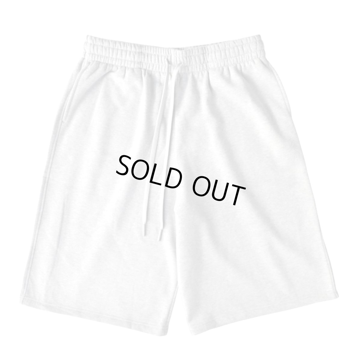 画像1: Shaka Wear Baggy Fleece Shorts - Heather White / シャカウェア バギー フリースショーツ (1)