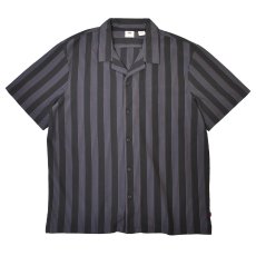 画像1: Levis Knit Camp Shirts - Dark Phantom Black (1)