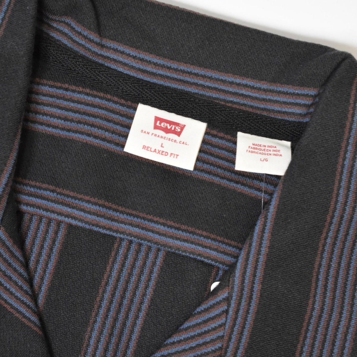 画像4: Levis Knit Camp Shirts - Dark Phantom Black (4)