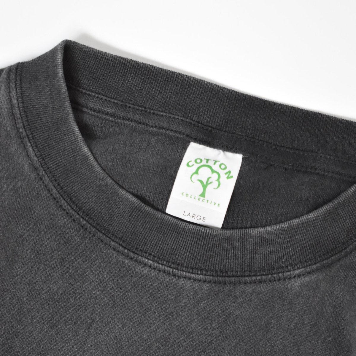 画像3: Cotton Collective Oversized Box 2Fer L/S Tee - Vintage BlackｘCamo / コットンコレクティブ (3)