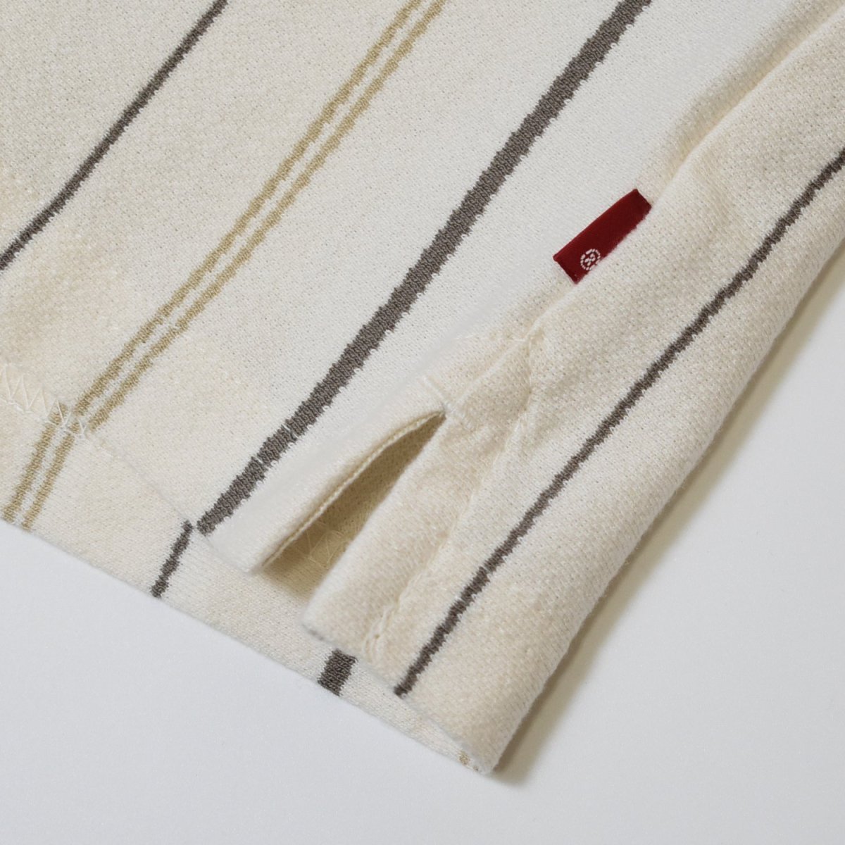 画像5: Levis Knit Camp Shirts - Bermont Stripe Egret (5)
