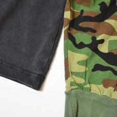 画像4: Cotton Collective Oversized Box 2Fer L/S Tee - Vintage BlackｘCamo / コットンコレクティブ (4)