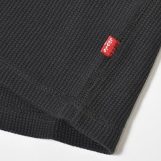 画像4: Levis 3Button L/S Henley Thermal - Mineral Black (4)
