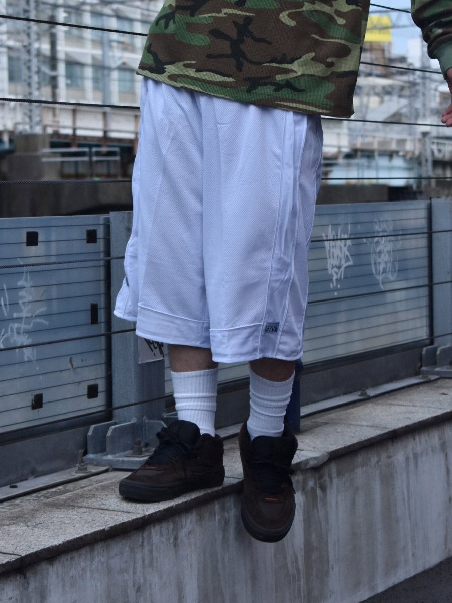 画像4: PRO CLUB Heavyweight Basketball Shorts - White / プロクラブ ヘビーウェイト バスケットボール ショーツ (4)