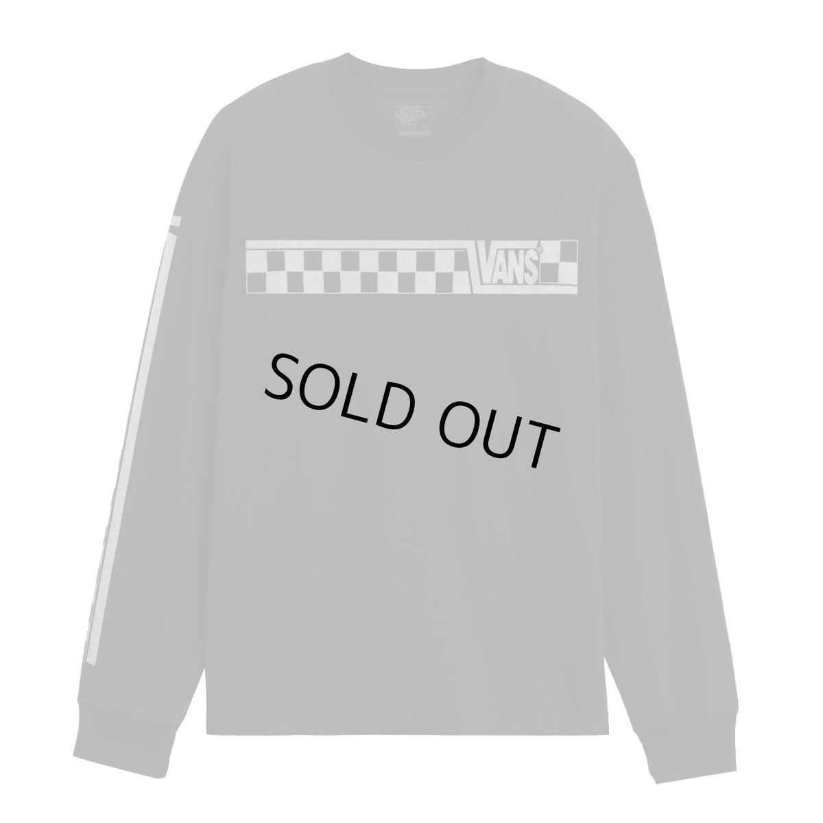 画像1: Vans Racing L/S Tee - Black / ヴァンズ レーシング ロングスリーブ Tシャツ (1)