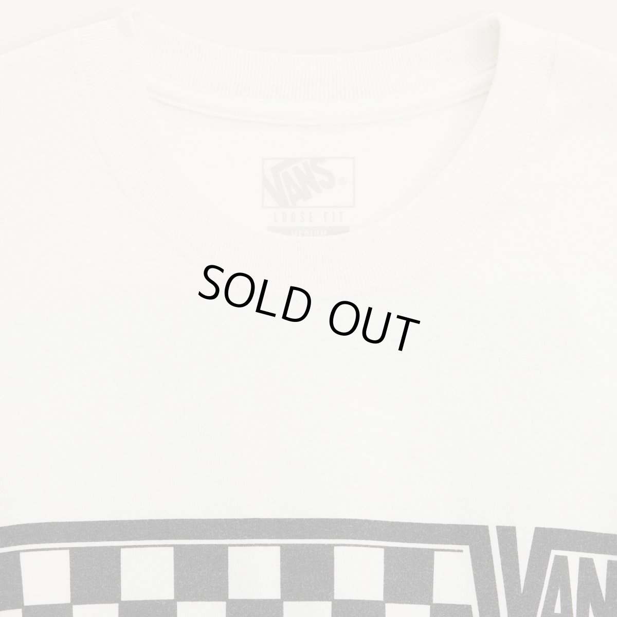 画像3: Vans Racing L/S Tee - Marshallow / ヴァンズ レーシング ロングスリーブ Tシャツ (3)