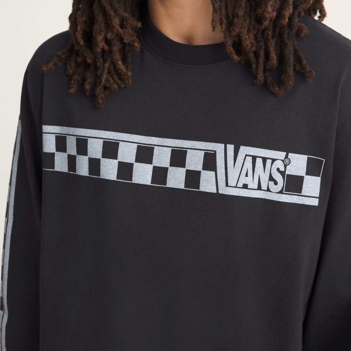 画像3: Vans Racing L/S Tee - Black / ヴァンズ レーシング ロングスリーブ Tシャツ (3)