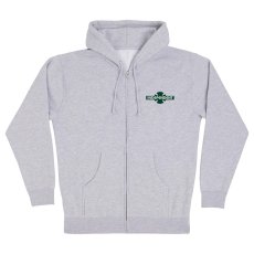 画像2: Independent Truck Co. OGBC Legacy Zip Hoodie - Grey Heather (2)