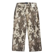 画像1: Abercrombie & Fitch Baggy 5pocket pants - Cream Pattern (1)