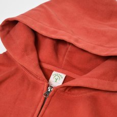 画像3: Cotton Collective 14oz Special Zip Hoodie - Vintage Red / コットンコレクティブ ジップ フーディ (3)