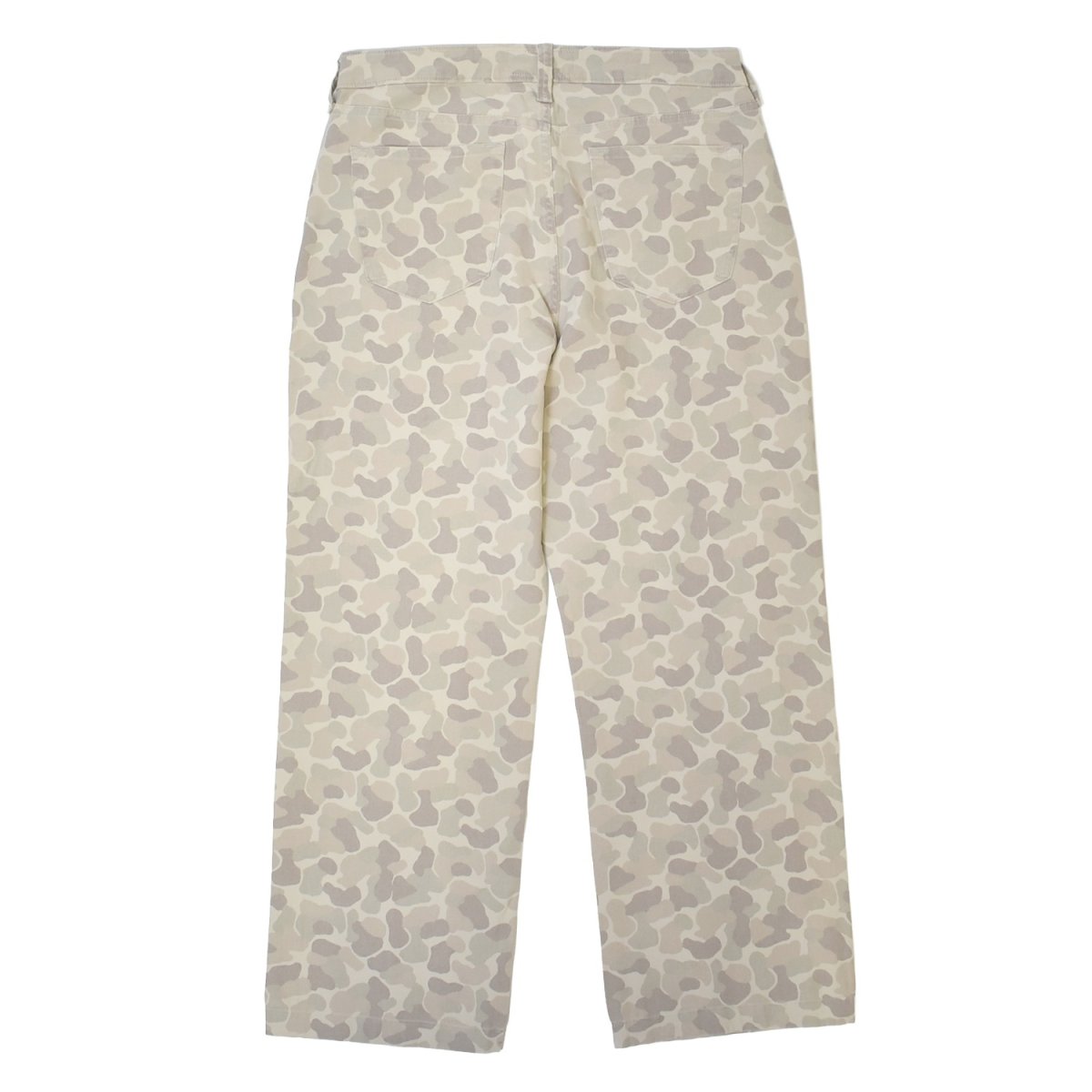 画像2: Abercrombie & Fitch Baggy 5pocket pants - Light Gray Camo (2)