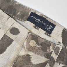 画像4: Abercrombie & Fitch Baggy 5pocket pants - Cream Pattern (4)