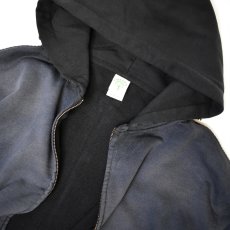 画像4: Cotton Collective 14oz Special Zip Hoodie - Potassium Black / コットンコレクティブ ジップ フーディ (4)