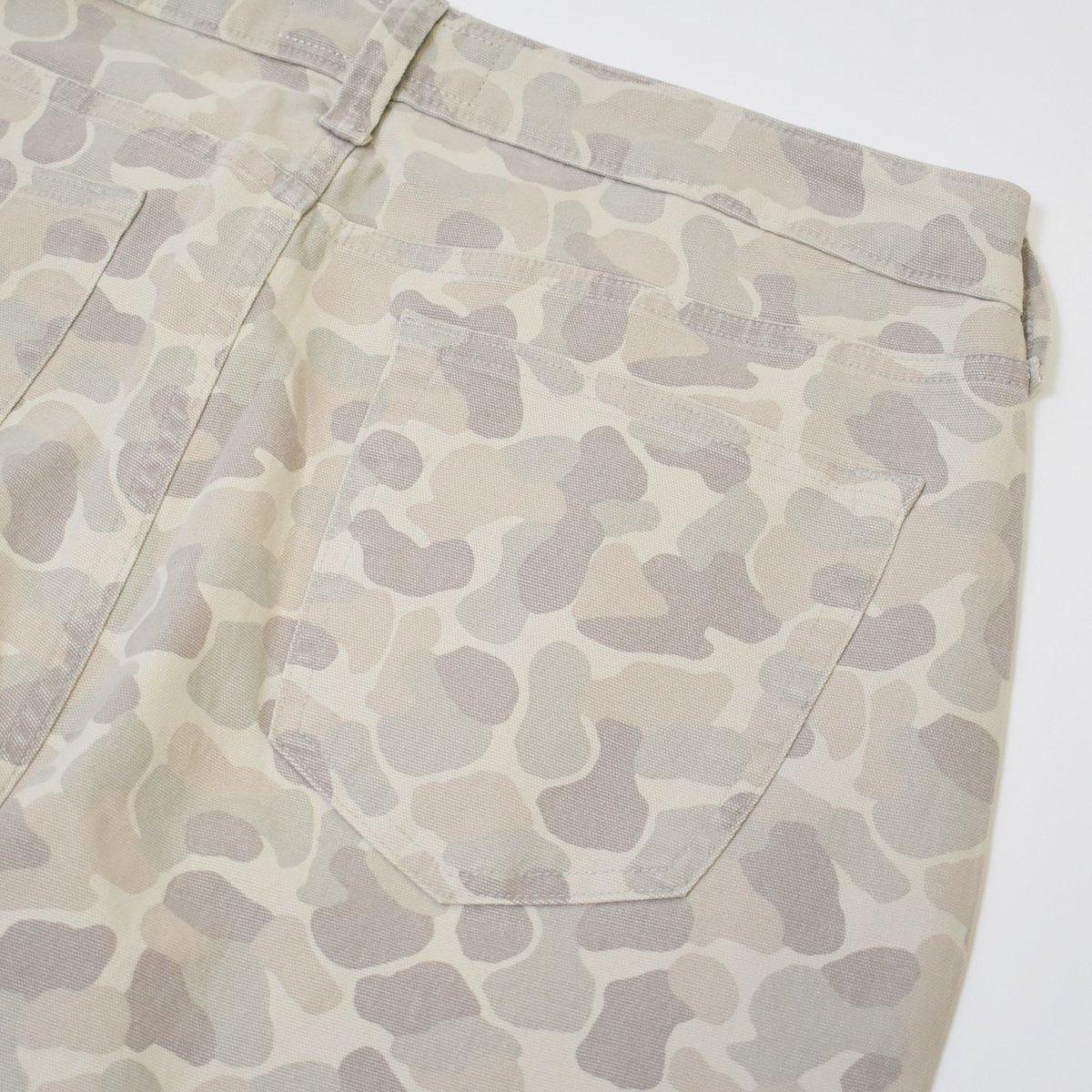 画像5: Abercrombie & Fitch Baggy 5pocket pants - Light Gray Camo (5)