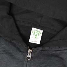 画像9: Cotton Collective 14oz Special Zip Hoodie - Potassium Black / コットンコレクティブ ジップ フーディ (9)