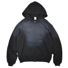 画像1: Cotton Collective 14oz Special Zip Hoodie - Potassium Black / コットンコレクティブ ジップ フーディ (1)
