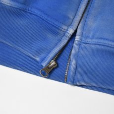 画像3: Cotton Collective 14oz Special Zip Hoodie - Dusty Blue / コットンコレクティブ ジップ フーディ (3)