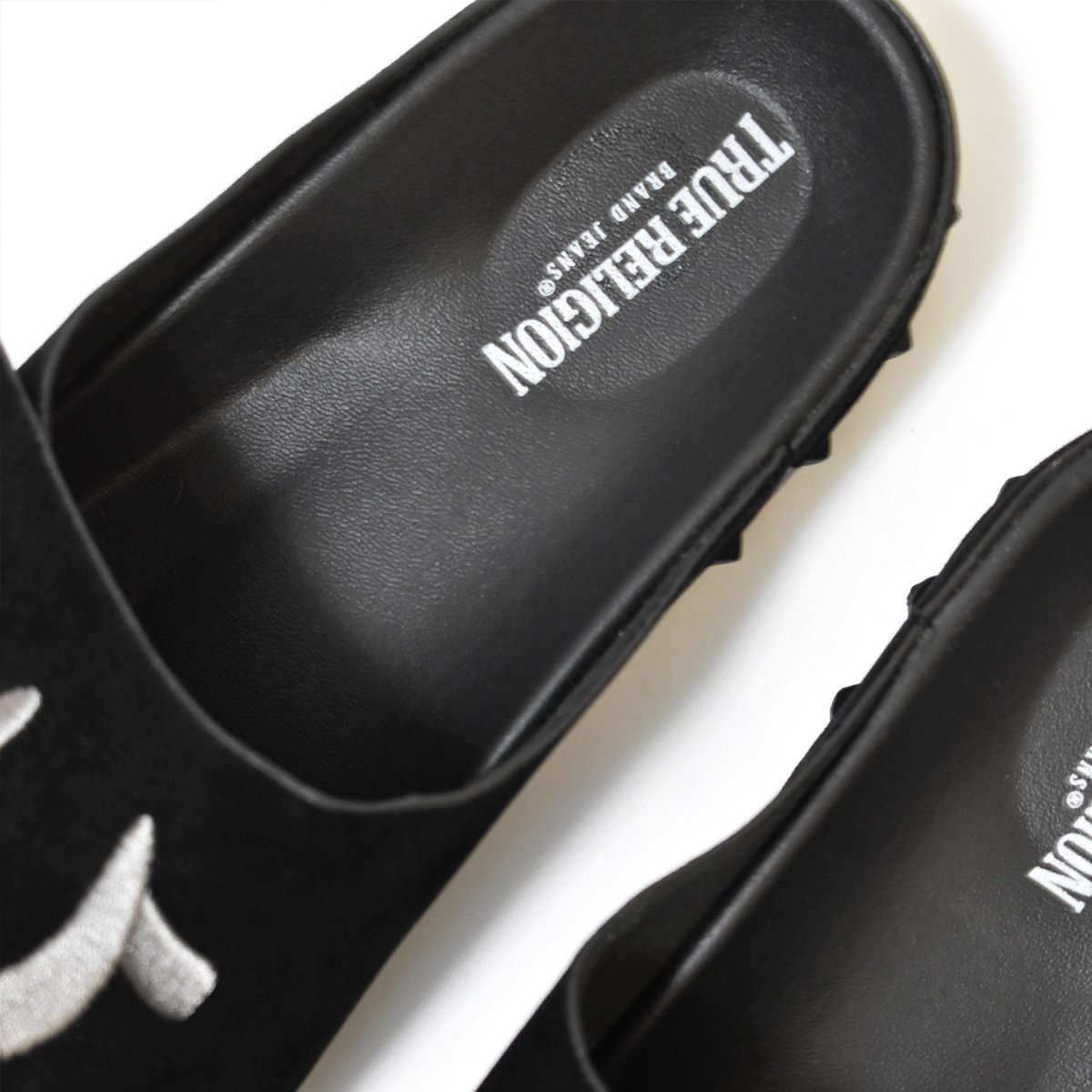 画像2: True Religion Suede Slide / トゥルーレリジョン (2)